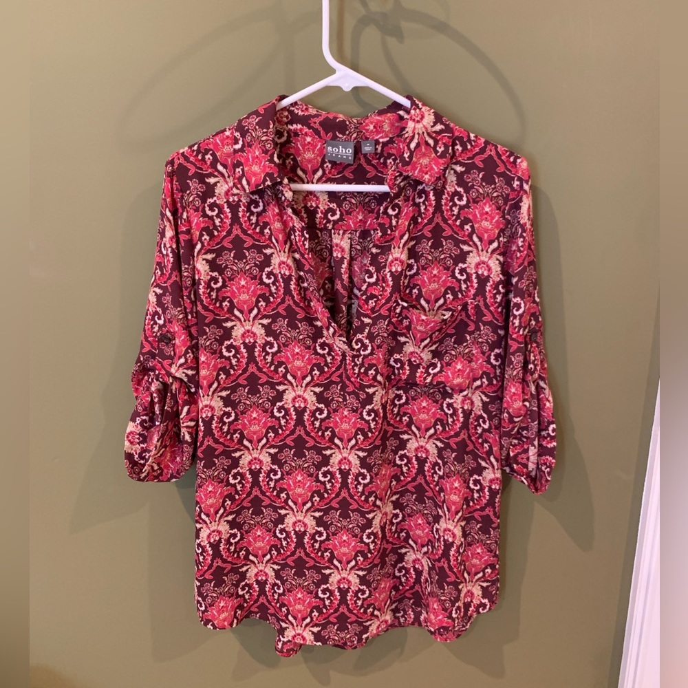 New York and Co button down top